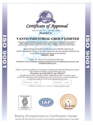 ISO9001 Certificate