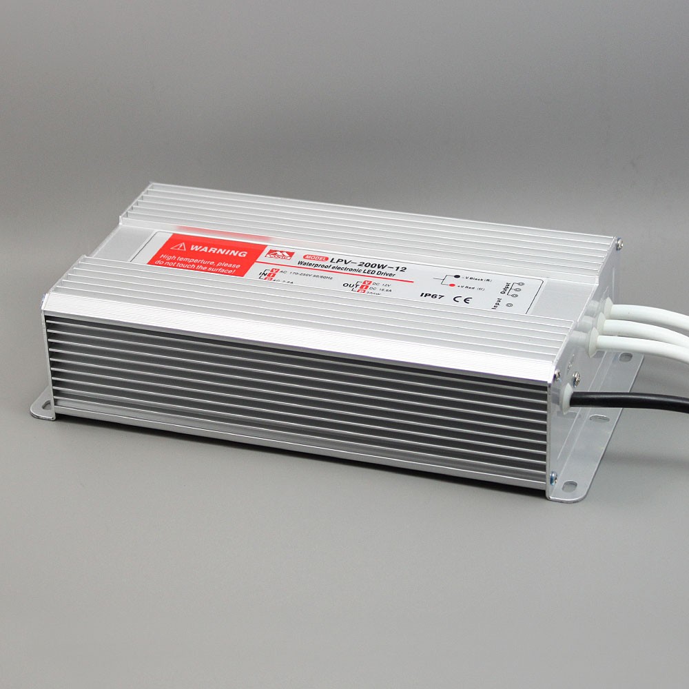 LPV-200W Waterproof LED Switch Power Supply