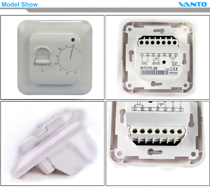 SG-6000 Mechanical Room Thermostat Model Show