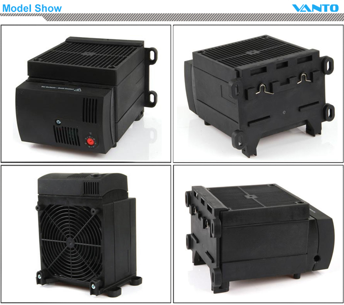 CS 130 Panel-mount PTC Fan Heater Cabinet Heater Enclosure Heater Model Show