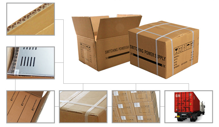500W AC to DC CCTV Switching Power Supply Packing Show